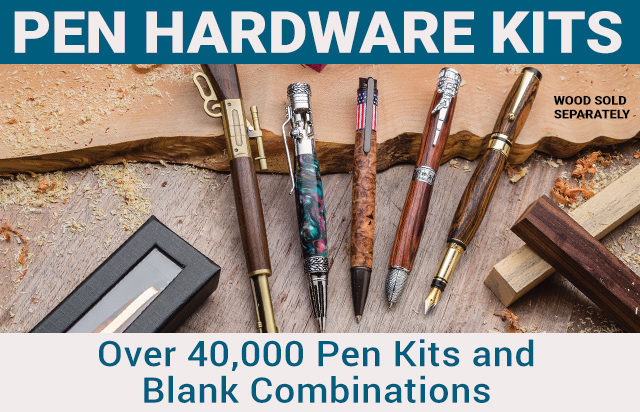 Pen Hardware Kits, Complete Selection