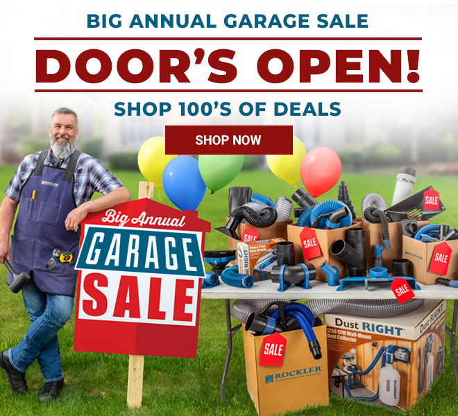 Rockler Big Annual Garage Sale