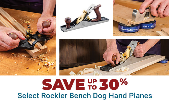 Save up to 30% on Select Bench Dog Hand Planes