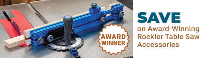 Save on Award Winning Table Saw Accessories