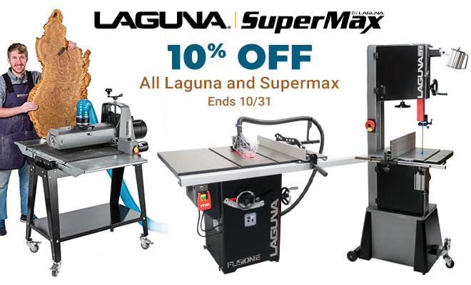 10% Of All Laguna and Supermax - Ends 10/31