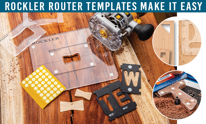 Rockler Router Templates Make It Easy