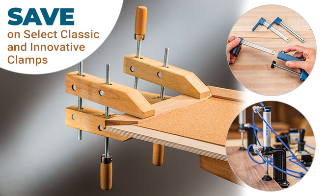 Save on Select Classic and Innovative Clamps