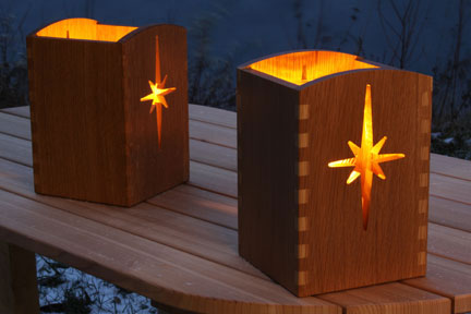 Luminary Project | Luminaria | Holiday Gift Ideas | Woodworking