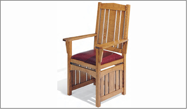 Harvey Ellis-style dining chair