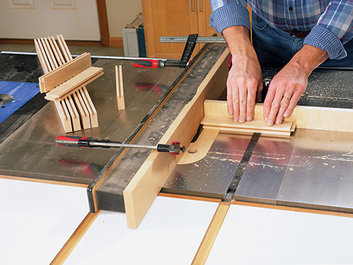 Cutting groove in battery cabinet door rail