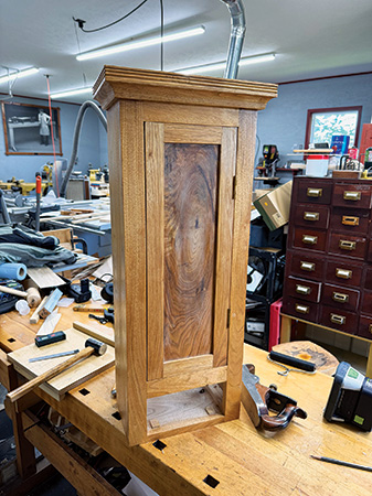 Cabinet built during Ernie Conover's hand tool course