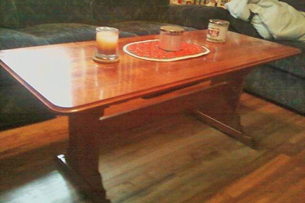 Cherry coffee table