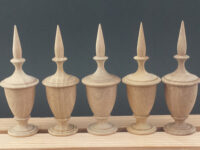 Creating five of the same spindle turnings