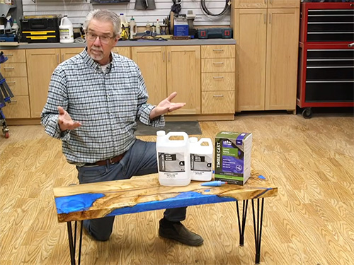 VIDEO: How to Make a Live-Edge and Epoxy Table - Woodworking, Blog, Videos, Plans