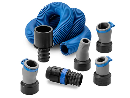 Flexiport hose kit attachments