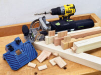 Cutting loose tenons with various jigs and tools