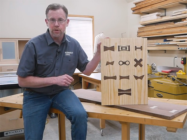 VIDEO: Making and Installing Wood Bow Tie Inlays