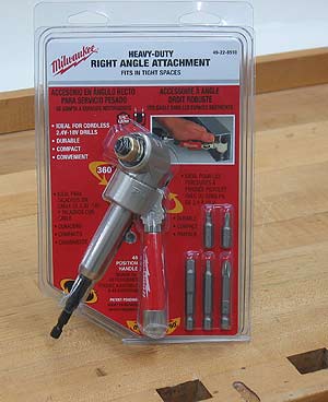 Milwaukee Heavy-duty Right Angle Attachment: Right for All Angles -  Woodworking, Blog, Videos, Plans