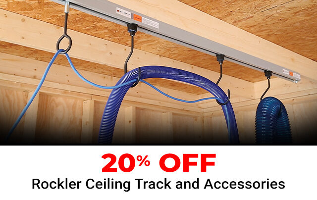 20% Off Rockler Ceiling Track and Accessories