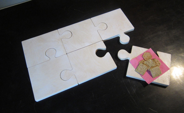 Puzzle Piece Serving Tray Project Plan Cnc Woodworking