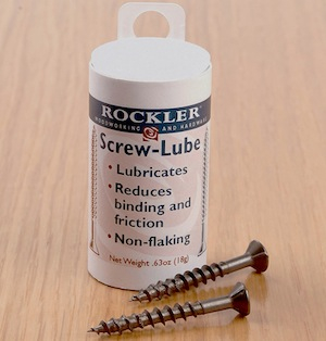 Best Lubricant for Wood Screws? - Woodworking, Blog, Videos, Plans