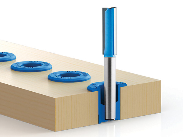 Rockler Router Bit Storage Insert cutaway