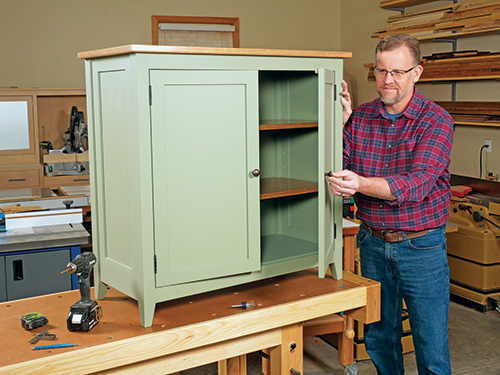 Shaker Inspired Cabinet 21 Woodworking Blog Videos Plans How To   Shaker Inspired Cabinet 21 