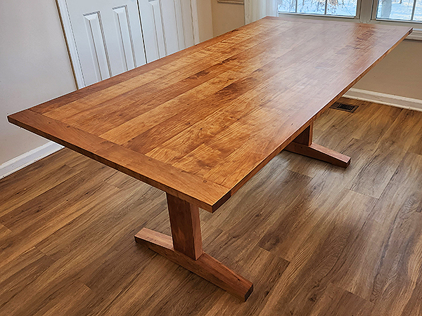 Cherry dining table