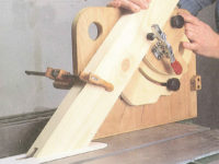 Table saw tenon cutting jig