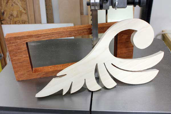 band saw cutting