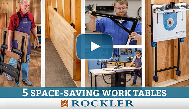 Five tips to save space on a workbench